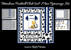 8x8 Tottenham Football Club Mini Pyramage Kit - x4 A4 Sheets