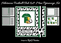 8x8 Hibernian Football Club Mini Pyramage Kit - x4 A4 Sheets