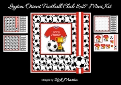 8x8 Leyton Orient Football Club Mini Pyramage Kit - x4 A4 Sheets