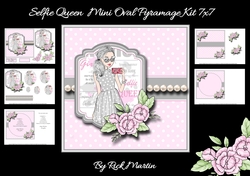7x7 Selfie Queen Mini Kit with Oval Pyramage