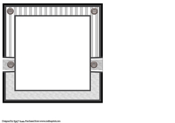 7x7 Male Fashion Blank Insert