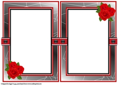 A5 Love is in the Air Blank Insert