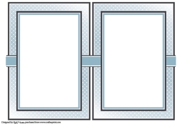 A5 My Heart belongs to you Blank Insert  