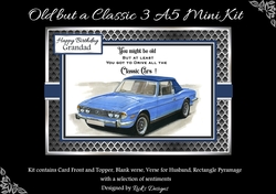 A5 Old but Classic 3 Mini Kit - x4 A4 sheets 