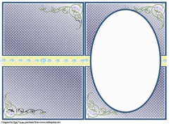 A5 A bag full of daffodils Blank Insert