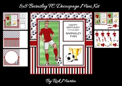 8x8 Barnsley Decoupage Mini Kit - x5 A4 sheets
