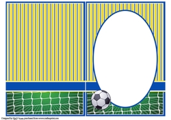 A5 Leeds Utd Football Blank Inserts
