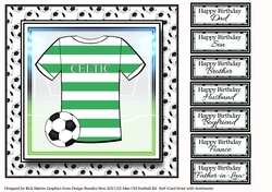 8x8 NEW HOME KIT Celtic Card Front with Sentiments 
