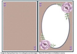 A5 My Little Pooch Card Blank Insert