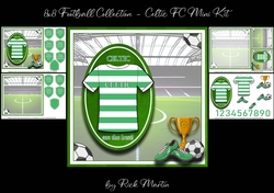 8x8 Football Collection - Celtic Mini Kit - x4 A4 sheets