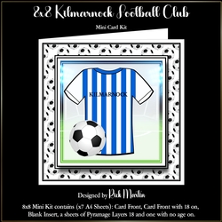 8x8 Kilmarnock Football Mini Kit - x7 A4 Sheets