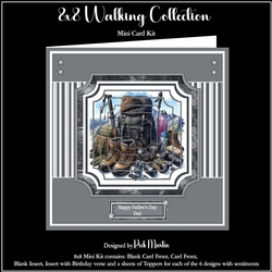 8x8 Walking Mini Kit - x7 A4 Sheets 