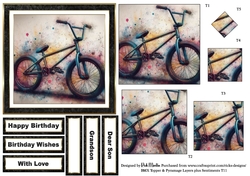 BMX Topper, Pyramage Layers and Sentiments T11