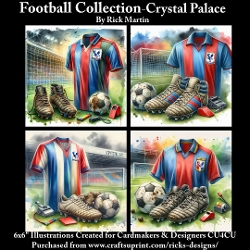 6X6 Crystal Palace Themed - Illustrations for Cardmakers & Designers