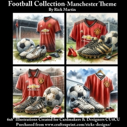 cup1373513_111584 - 6X6 Manchester Themed - Illustrations for Cardmakers & Designers 
