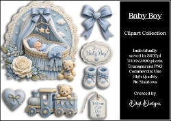 New Baby 14 Clipart Collection PNG