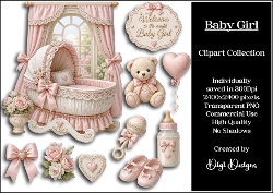 New Baby 17 Clipart Collection PNG