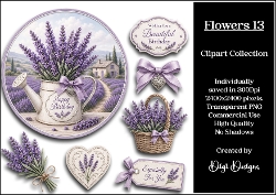 Flowers 13 Clipart Collection PNG