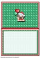 A5 Portrait Insert for Pug Christmas Designs