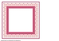 8x8 Teddy with Flowers Blank Insert