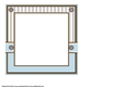 7x7 Forever Young Light Blue Blank Insert