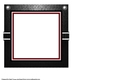 7x7 Red Racing Car Blank Insert