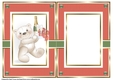 A5 Champagne Teddy Blank Insert