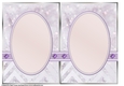 A5 Maroon & Purple Bouquet 1 Blank Insert 