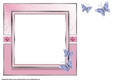 8x8 Butterflies & Perfume Blank Insert