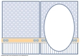A5 Rainy Day Baby Bear Blank Insert