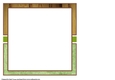 8x8 More time for Gardening Blank Insert 