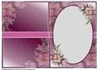 A5 Beautiful Lady Blank Insert