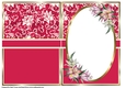 A5 Beautiful Oriental Lady Blank Insert