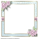 8x8 When Beauty begins Blank Insert