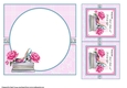 7x7 Keep your head, heels and standards high Blank Insert & Gift Card 