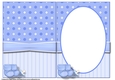 A5 Bundle of Joy (Boy) Blank Insert