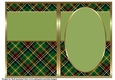A5 Christmas Bauble Blank Insert