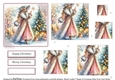7x7 Winter Ladies 7 Pyramage Layers