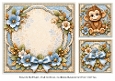 8x8 Cheeky Monkey Blank Insert