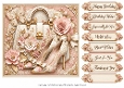 8x8 Elegant Blush Quick Card Front with Sentiments