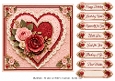 8x8 Heartfelt Roses Quick Card Front with Sentiments