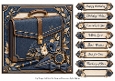 8x8 Luxury Briefcase Quick Card Front with Sentiments