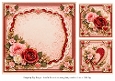 8x8 Heartfelt Roses Blank Inserts