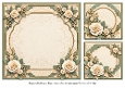 8x8 Elegant Grooms Blank Inserts