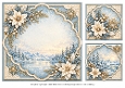 8x8 Winter Polar Bears - Blank Insert