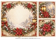 8x8 Victorian Christmas Carolers - Blank Insert