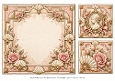 8x8 Art Deco Rose - Blank Insert
