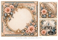 8x8 Art Deco Vintage - Blank Insert