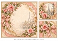 8x8 Parisian Rose - Blank Insert 