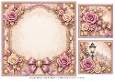 8x8 Vintage Floral - Blank Insert 